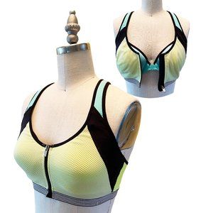 😍VICTORIA'S SECRET VSX KNOCKOUT FRONT- CLOSE BRA 2 IN 1 MAX SUPPORT BRA 34C 😘